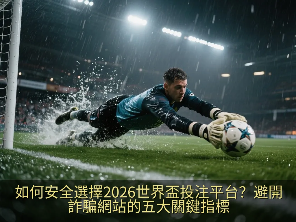 如何安全選擇2026世界盃投注平台？避開詐騙網站的五大關鍵指標